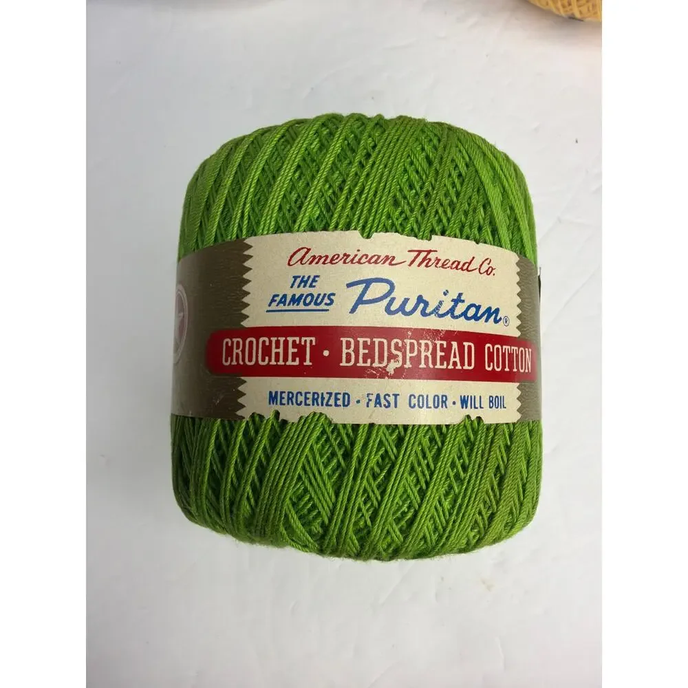5 Spools CROCHET THREAD Aunt Lydia's Red Hart Cotton Craft Tatting Lace Gift